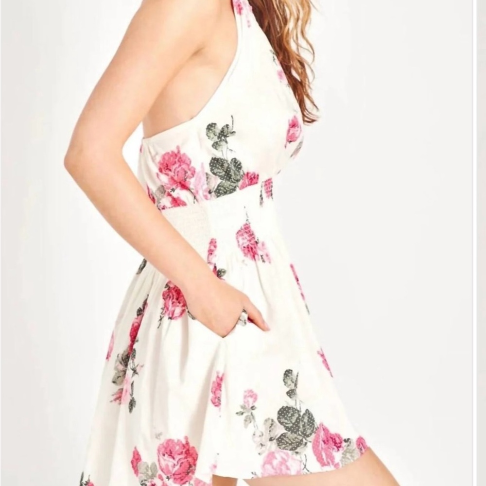LoveShackFancy. Destiny halter dress. Paradise pink. Size XL. NWT.